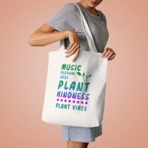 Plant Vibes Official Cotton Tote Bag Plant Kindness