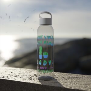 Plant Vibes Official Sky Water Bottle Crazy Plant Lady