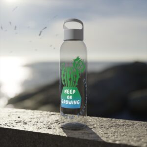 Plant Vibes Official Sky Water Bottle Keep on Growing